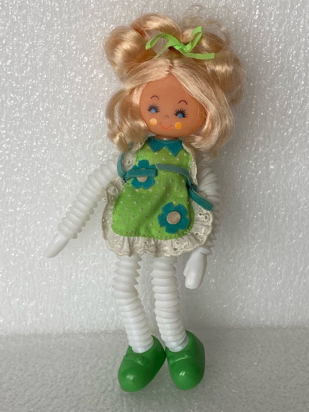 Vintage 1972 IDEAL Toy STRETCHIE Doll Blonde Hair Stretchy Accordion Limbs
